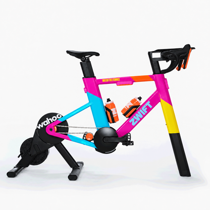 Zwift Ride with Wahoo KICKR CORE 2 Smart Trainer – Indoor Cycling Bundle with Virtual Shifting, WiFi & Race Mode