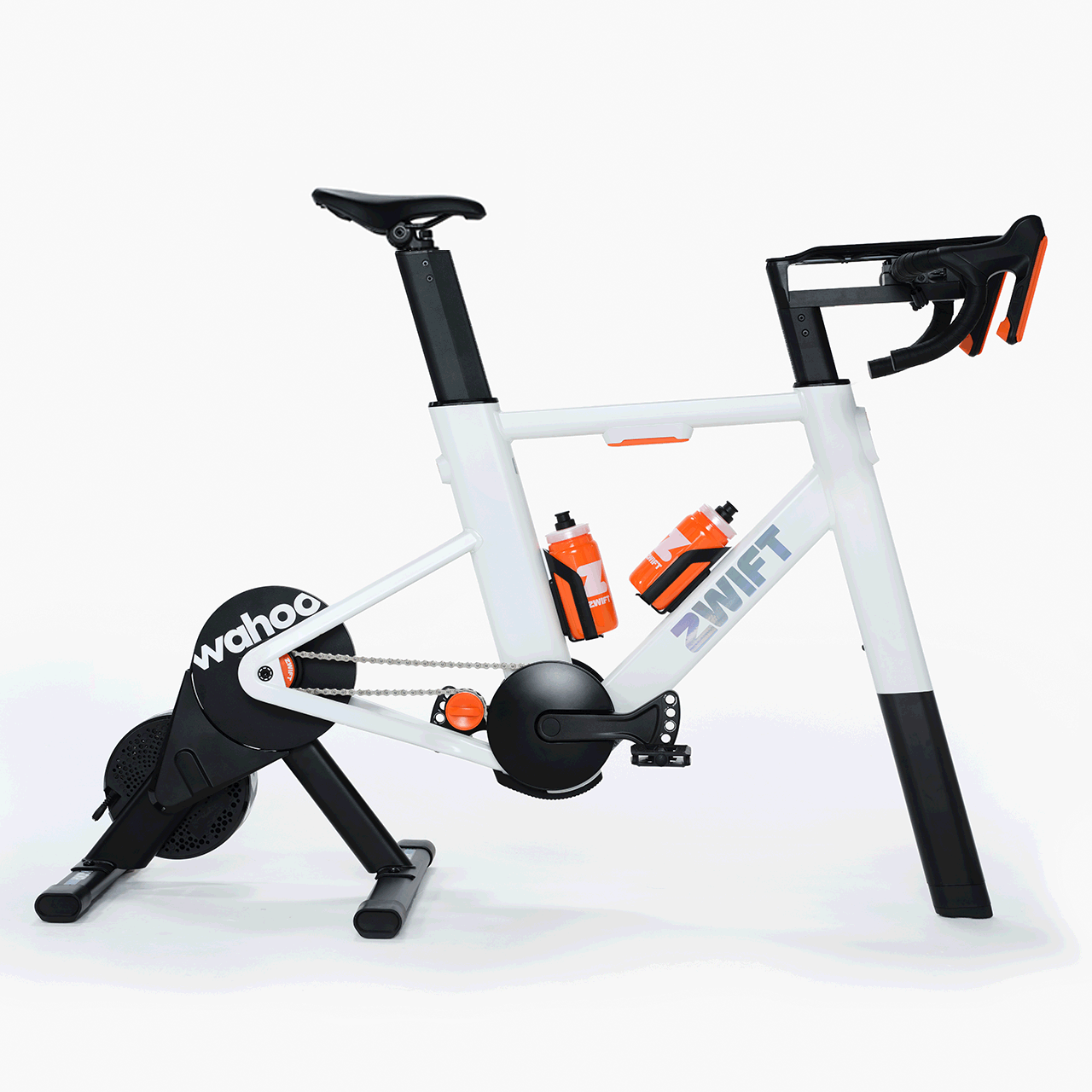 Zwift Ride with Wahoo KICKR CORE 2 Smart Trainer – Indoor Cycling Bundle with Virtual Shifting, WiFi & Race Mode